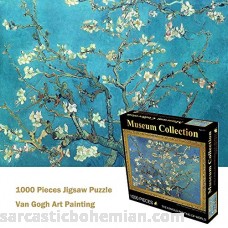 1000 Pieces Jigsaw Puzzles for Adults and Kids- Oil Painting Apricot Blossoms by Van Gogh- Adults Art Jigsaw Puzzles Van Gogh 1000 Pieces  B07MKWBGLM
